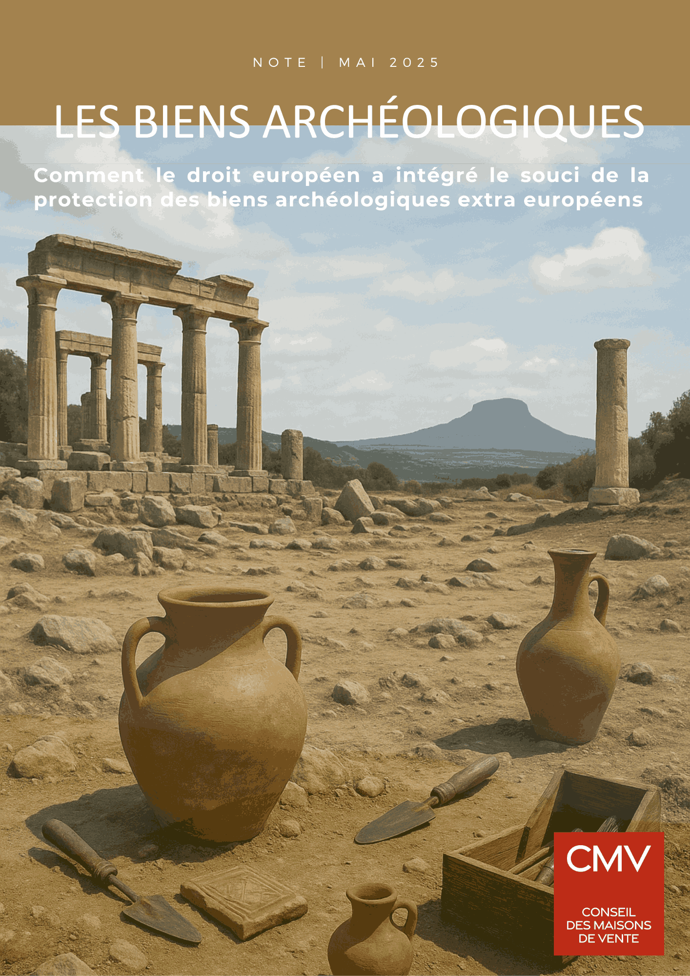 Note sur les biens archéologiques