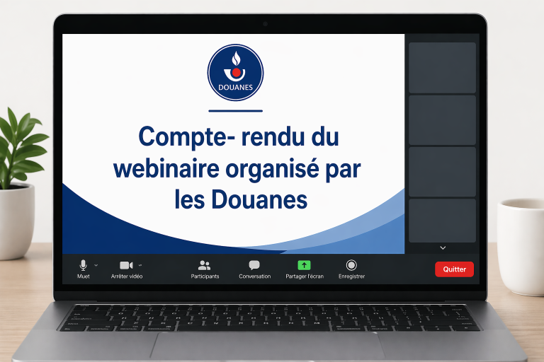 Image webinaire Douanes